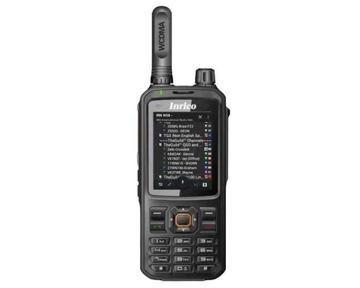 Set van 8 Inrico T320 V2 4G LTE Zello Portofoon, GPS, Wifi met multilader